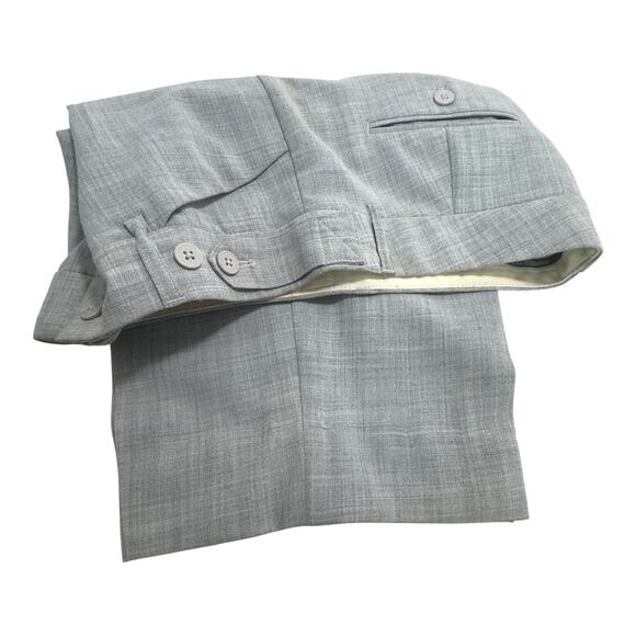 Stretch Gray Dress Shorts Bermuda Womens 0 Express Editor Business Casual Preppy - Picture 3 of 15